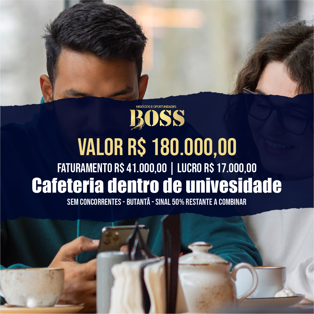 Cafeteria dentro de universidade no Butantã